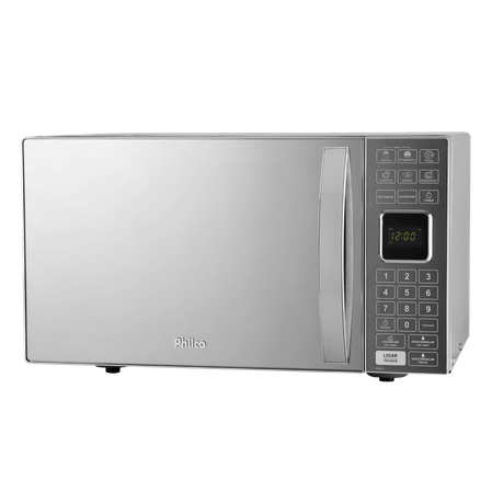 Microondas Philco com Timer e Display Digital Espelhado PME25 25L 220V Menor preço em Microondas Philco com Timer e Display Digital Espelhado PME25 25L 220V