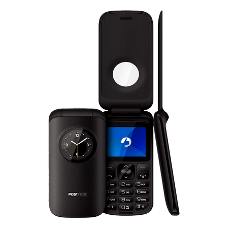 Celular Positivo Flip P40 Preto Tela 1.8 Polegadas Dual Chip 2G Radio Fm Menor preço em Celular Positivo Flip P40 Preto Tela 1.8 Polegadas Dual Chip 2G Radio Fm