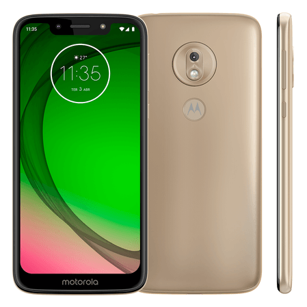 Smartphone Motorola MOTO G7 Play 32GB XT1952-2 Ouro Menor preço em Smartphone Motorola MOTO G7 Play 32GB XT1952-2 Ouro