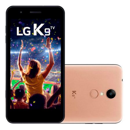 Smartphone LG K9 TV 16GB Dourado LMX210BMW Tela 5.0 polegadas Dual Chip 4G é boa?
