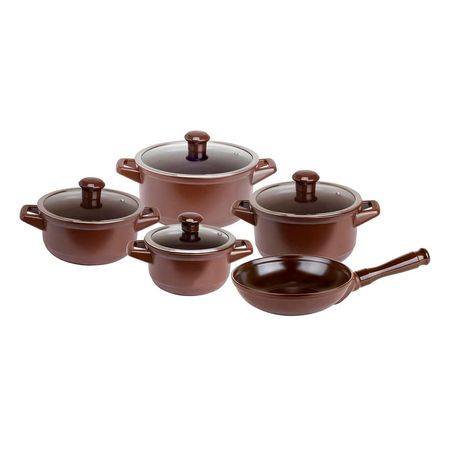 Conjunto De Panelas Em Cerâmica Refratária Atóxica 5 Peças Chocolate Ceraflame Menor preço em Conjunto De Panelas Em Cerâmica Refratária Atóxica 5 Peças Chocolate Ceraflame