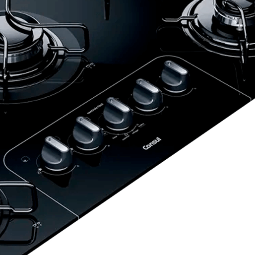 Cooktop 5 Bocas Consul Facilite CD075AE