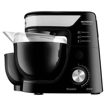 Batedeira Planetária Premium Mondial Bp-01P-B Preta 110V Menor preço em Batedeira Planetária Premium Mondial Bp-01P-B Preta 110V