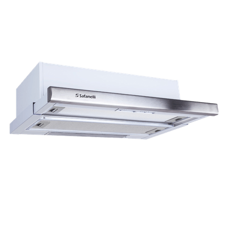 Produto Reembalado - Depurador de Ar Safanelli DE127 Slim 60cm e 3 Velocidades Branco e Inox 110V Menor preço em Produto Reembalado - Depurador de Ar Safanelli DE127 Slim 60cm e 3 Velocidades Branco e Inox 110V