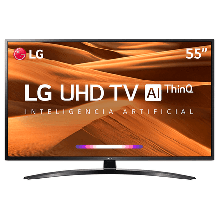 Smart TV LG UHD 55 Polegadas 55UM7470PSA Preta Bivolt Menor preço em Smart TV LG UHD 55 Polegadas 55UM7470PSA Preta Bivolt