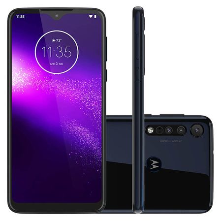 Smartphone Motorola Moto One Macro XT2016-2 64GB Azul Espacial Menor preço em Smartphone Motorola Moto One Macro XT2016-2 64GB Azul Espacial