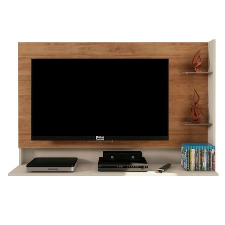 Rack Linea Brasil Minas para TV ate 50 Polegadas nas Cores Avela/Off White Menor preço em Rack Linea Brasil Minas para TV ate 50 Polegadas nas Cores Avela/Off White