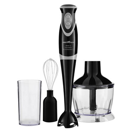 Mixer Britânia 3 Em 1 Com Triturador De Alimentos 200W Preto 110V é boa?