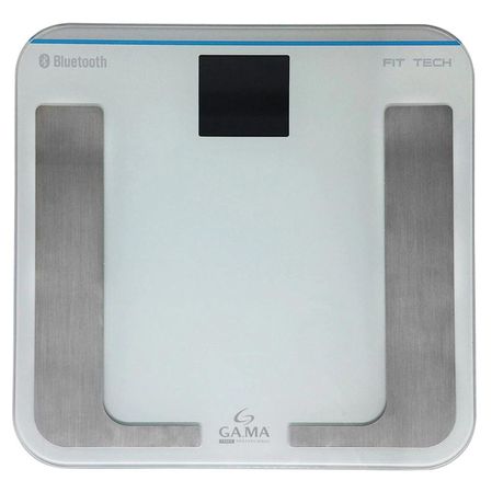 Balança Digital Gama Italy Conexao BT Fit Tech Cinza Menor preço em Balança Digital Gama Italy Conexao BT Fit Tech Cinza