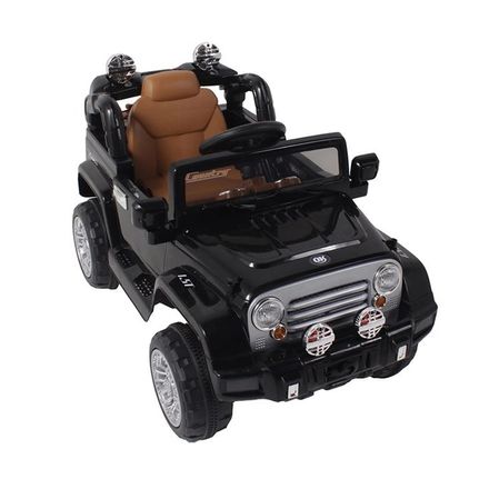 Jipe Elétrico Belfix de Trilha com Controle Remoto 12V Preto Menor preço em Jipe Elétrico Belfix de Trilha com Controle Remoto 12V Preto