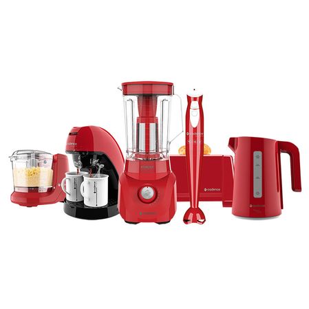 Kit Cadence Colors Vermelho Completo VI - 220V Menor preço em Kit Cadence Colors Vermelho Completo VI - 220V