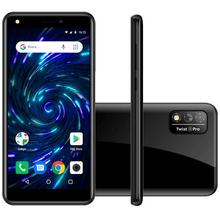 Smartphone Positivo Twist 4 Pro S518 64GB Dual Chip 5.5" Preto Menor preço em Smartphone Positivo Twist 4 Pro S518 64GB Dual Chip 5.5" Preto