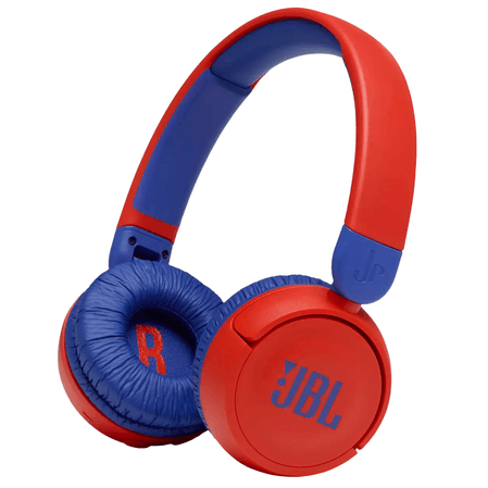 Fone de Ouvido Infantil JBL Sem Fio JR310BTRED Bluetooth Vermelho/Azul
