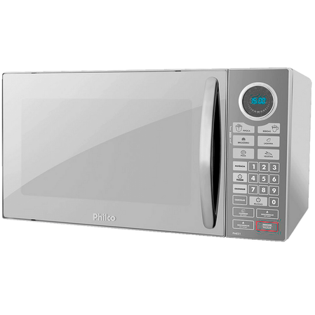 Micro-ondas Philco PME31 30L 1400W Teclas Pré-Programadas Espelhado 110V Menor preço em Micro-ondas Philco PME31 30L 1400W Teclas Pré-Programadas Espelhado 110V