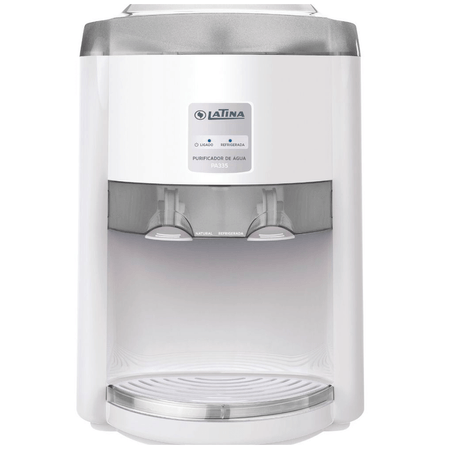 Purificador de Água Latina com Sistema de Refrigeração Eletrônico - Água Gelada e Natural PA335 Branco Bivolt
