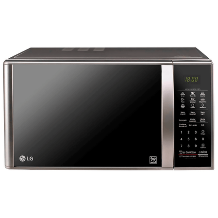 Reembalado Micro-ondas LG Com Grill de Quartzo MH7093BR 900W Easy Clean 30L Prata 110V Menor preço em Reembalado Micro-ondas LG Com Grill de Quartzo MH7093BR 900W Easy Clean 30L Prata 110V