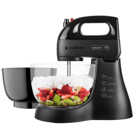 Batedeira Cadence Concept Special BAT279 Preto 220V Menor preço em Batedeira Cadence Concept Special BAT279 Preto 220V